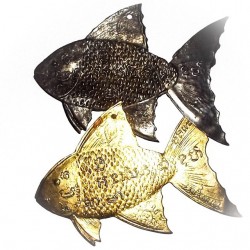Pla Tapian Koo Ngern-Tong Lucky Barb Fish for Prosperity and Good Business