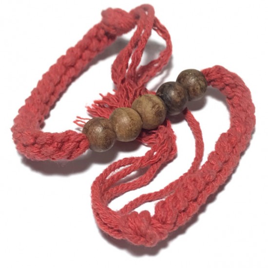 Prakam Lek Phuug Khor Mer Chueak Daeng Wicha Lanna 5 Rosary Bead Blesséd Bracelet Prakam Lek Phuug Khor Mer Chueak Daeng Wicha Lanna 5 Rosary Bead Blesséd Bracelet